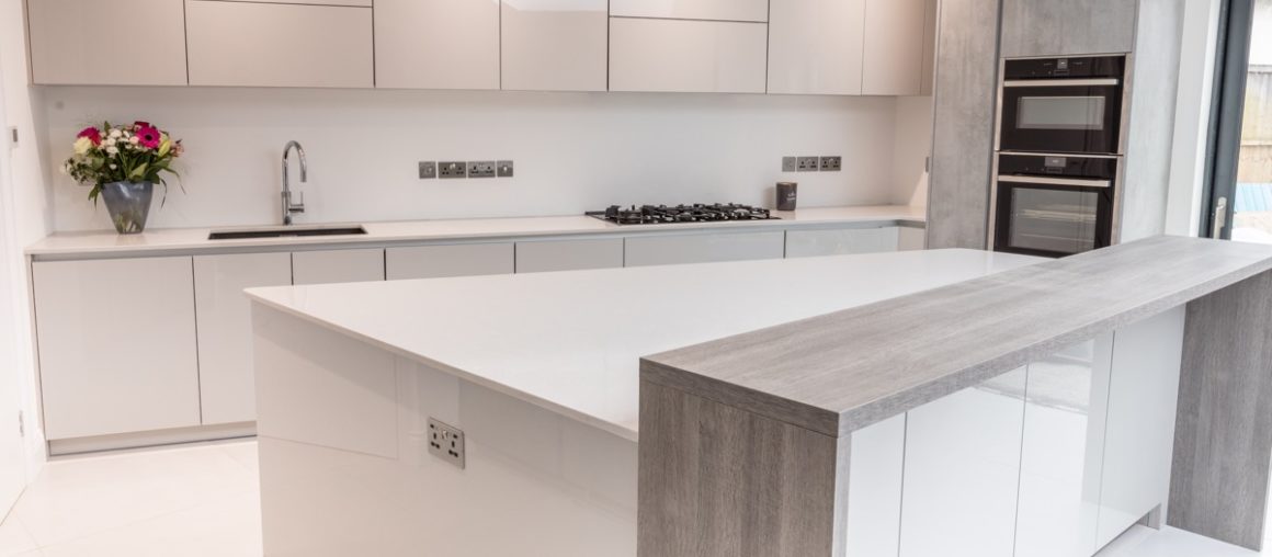 High Gloss Kitchen Units