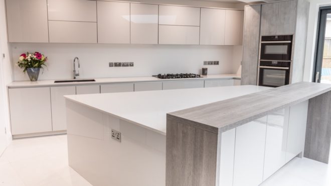 High Gloss Kitchen Units